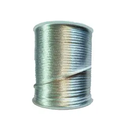 قیطان ماکارونی سفید طول 90 متر