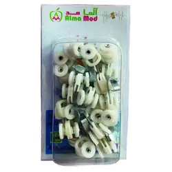 گیره پرده آلمامد مجموعه 30 عددی