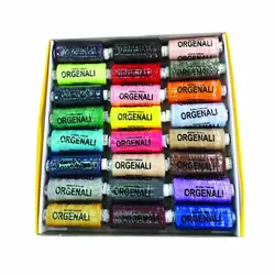 نخ خیاطی 24عددی اورجینال 24 رنگ