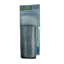 نوار سنگ تزئینی نقره ای آلما 30 رج