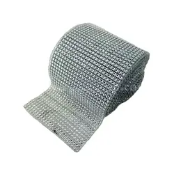 نوار سنگ تزئینی نقره ای آلما 30 رج