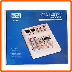 میکسر 4 کانال PARTYSOUND E4