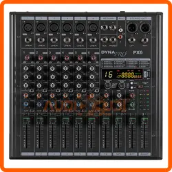 پاور میکسر 6 کانال DYNAPRO PX6