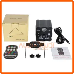 مینی رقص نور شارژی دوکاره لیزر وش