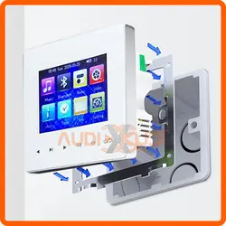 آمپلی دیواری 2.8 اینچ کلید لمسی METALAX PA330N