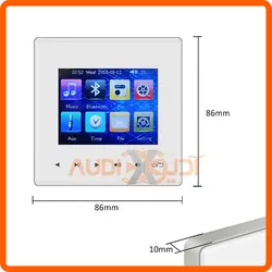 آمپلی دیواری 2.8 اینچ کلید لمسی METALAX PA330N