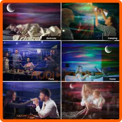 چراغ خواب شفق قطبی AURORA MOON STAR