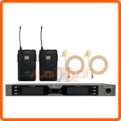 میکروفن بی سیم دو کانال یقه ای AAPPRO APM700BB