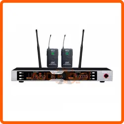 میکروفن بی سیم دو کانال یقه ای AAPPRO APM700BB