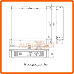 پاور آمپلی فایر یاماها YAMAHA P3500S