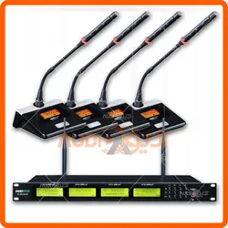 میکروفن بی سیم کنفرانسی چهار کانال رومیزی MT4CH W