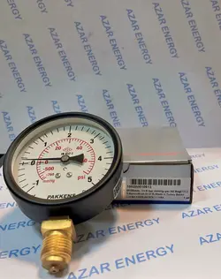 گیج فشار خشک پکنز خلا صفحه 10 سانت