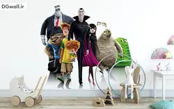 پوستر دیواری اتاق کودک، و هتل ترانسیلوانیا B0095