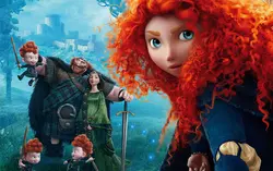 پوستر دیواری اتاق کودک و انیمیشن شجاع دل B0141