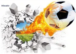 پوستر دیواری اتاق نوجوان فوتبالی B0279