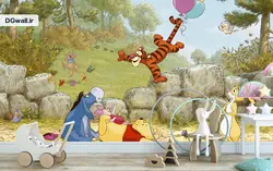 پوستر دیواری اتاق کودک پو B0389