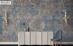 پوستر دیواری پتینه و نقش های سنتی اسلیمی PA0104