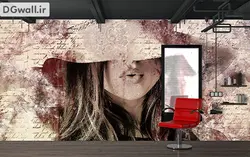 پوستر دیواری چهره مخصوص آرایشگاه زنانه F0016