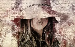 پوستر دیواری چهره مخصوص آرایشگاه زنانه F0016