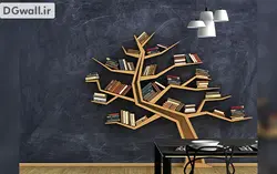 پوستر دیواری سه بعدی کتابخانه AC0005