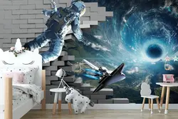 پوستر دیواری سه بعدی اتاق کودک B0003