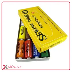 نخ خیاطی 12 رنگ