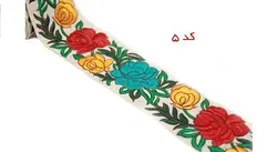 نوار گلدوزی هندی کد 102