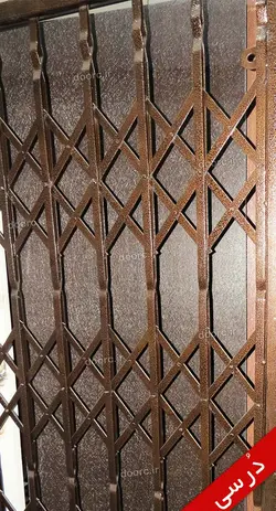 درب آکاردئونی مدل a01