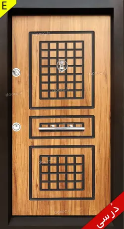 درب اکونومی مدل سه قاب ضدخش