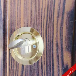 درب ضد سرقت مدل 6 قالب شیشه خور [رویه فلز]