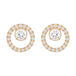 گوشواره زنانه سواروسکی مدل  Bestseller Creativity Circle Pierced Earrings