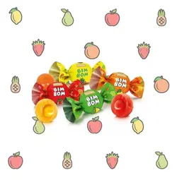 آبنبات شیرین Bim Bom (1کیلو)