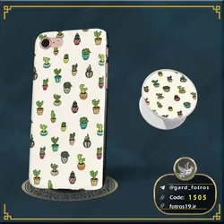 گارد موبایل طرح دار کاکتوس (1505)