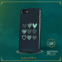 قاب موبایل طرح فانتزی قلب (1430)