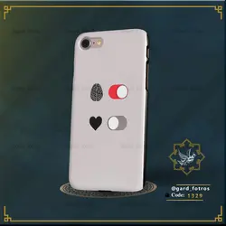 قاب موبایل طرح فانتزی عاشقانه جدید (1329)