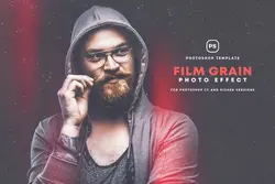 دانلود افکت تصویر فتوشاپ Film Grain