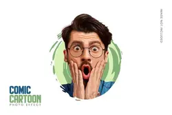 دانلود افکت کارتونی فتوشاپ لایه باز
