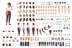 دانلود وکتور کاراکترهای انیمیشن سازی