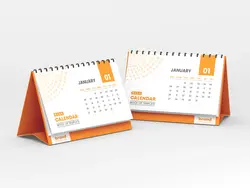 موکاپ تقویم رومیزی