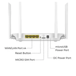 مودم رومیزی Naztech 4G-LTE مدل 77DX28 - این شاپ|فروشگاه اینترنتی این شاپ