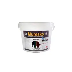 رنگ سفیدآکریلیک نما مورسکو ( CAPAROL) سطوح خارجی 7 - 7/5 کیلویی کد 4110 MT - مصالح سازه