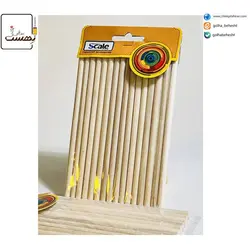 چوب کاردستی گرد سفيد