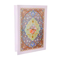 لوح تقدیر طرح تذهیب گل و مرغ - فروشگاه اینترنتی میقات شیراز