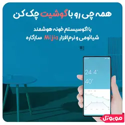 مشخصات و قیمت سنسور رطوبت و دما شیائومی مدل LYWSD03MMC | فروشگاه موبوتل