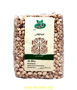 لوبیا چیتی ارگانیک (آبگینه)