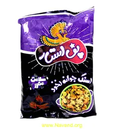 اسنک پروتئینه نخود (پف استار)