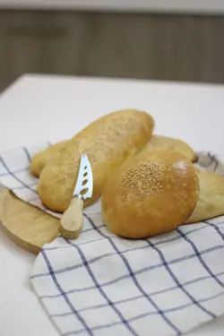 آموزش پخت نان همبرگر باگت - مرجع دانلود فایلهای دیجیتالی