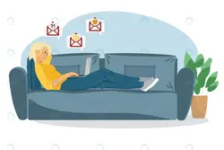 موکاپ ساعت مچی با صفحه آبی - مرجع دانلود فایلهای دیجیتالی