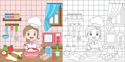وکتور پاییزی با ماشین پر از کدو تنبل - مرجع دانلود فایلهای دیجیتالی