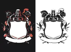 موکاپ باکس هدیه با روبان مشکی - مرجع دانلود فایلهای دیجیتالی